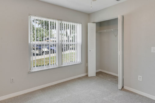 Closet and window